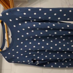 LOFT Polka Dot Sweater